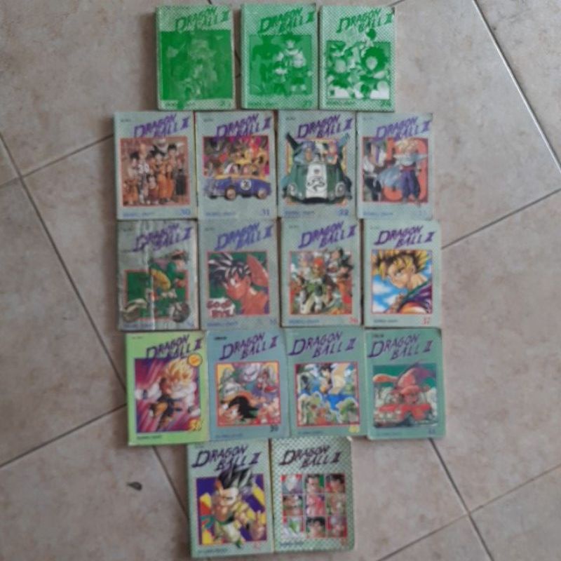 Dragon Ball II 25, 27-43 Akira Toriyama Rajawali Grafiti Manga Komik