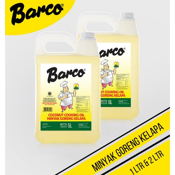 

PROMO!! MINYAK GORENG KELAPA "BARCO" JERRYCAN 5 LTR DFBH5612DF