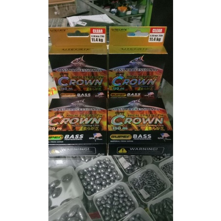 Senar Pancing Utecate Crown 150 m
