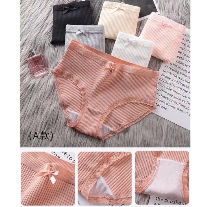 NunuLisaTan - Celana Dalam Import Jepang CD imut fashion Undies Polos high quality katunimport CD sexy import