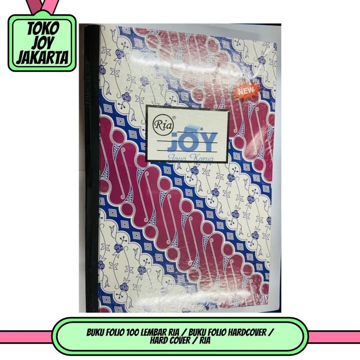 

BUKU FOLIO 100 LEMBAR RIA / BUKU FOLIO HARDCOVER / HARD COVER / RIA