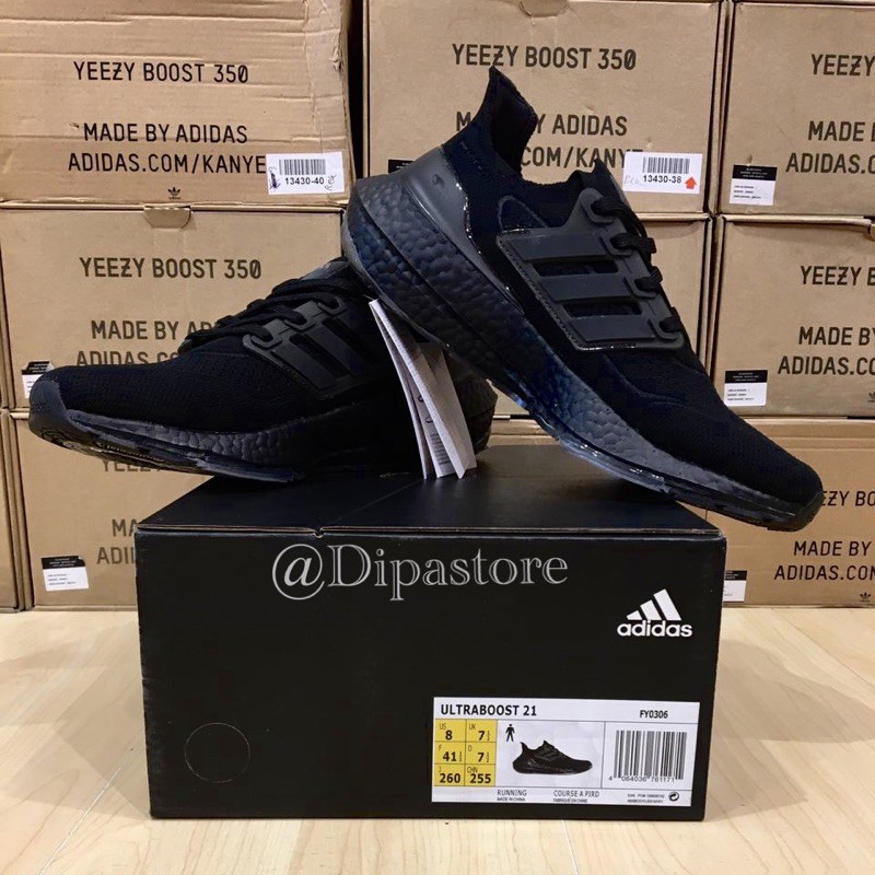 Adidas UltraBoost 2021 Triple Black BNIB ORIGINAL BASF BOOST