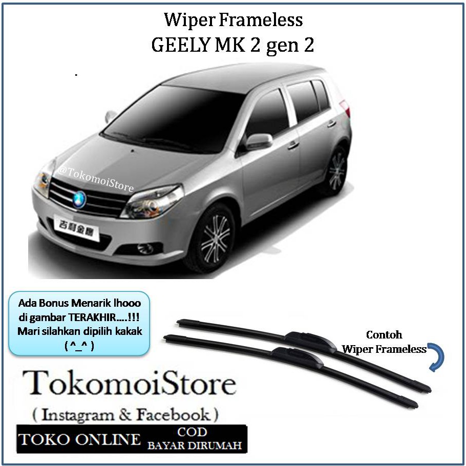 Wiper Full Karet GEELY MK 2 MK2