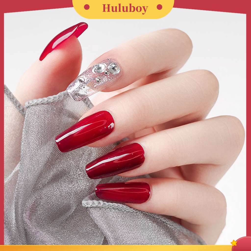 Huluboy Huluboy♡ 1688pcs / Box Ornamen Berlian Imitasi 6 Sekat Untuk Dekorasi Nail Art DIY