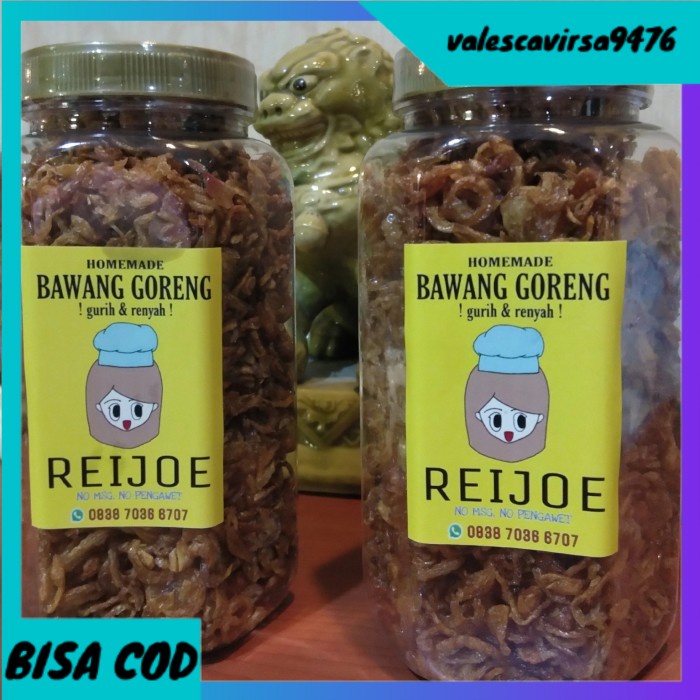 

⭐BISA COD⭐ Bawang goreng gurih dan renyah +/- 200gr - 250gr (Harga Promo)