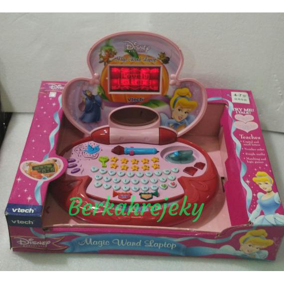 Mainan Magic Wond Laptop Disney Princess V-TECH Best Seller