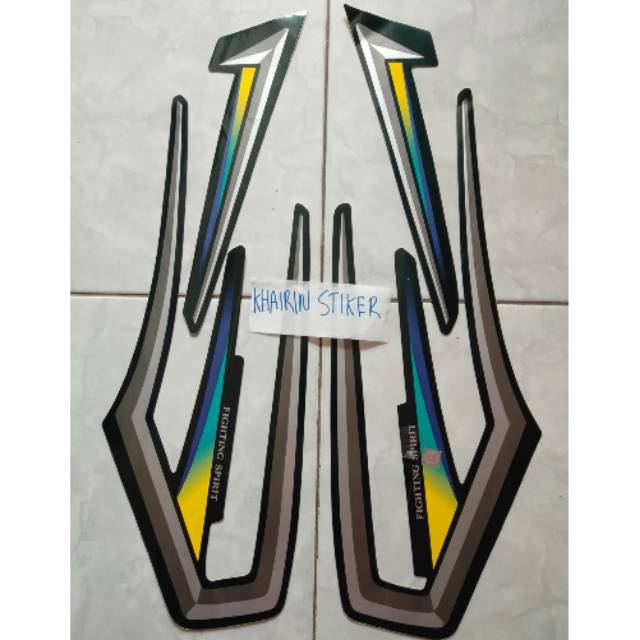 Striping rx king 2001 hijau