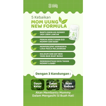 12 MOM UUNG GROSIR Paket Reseller Pelancar ASI Booster Momuung 60 Kapsul &amp; 30 Kapsul Momuung Samarinda Balikpapan Smd Jawa jakarta