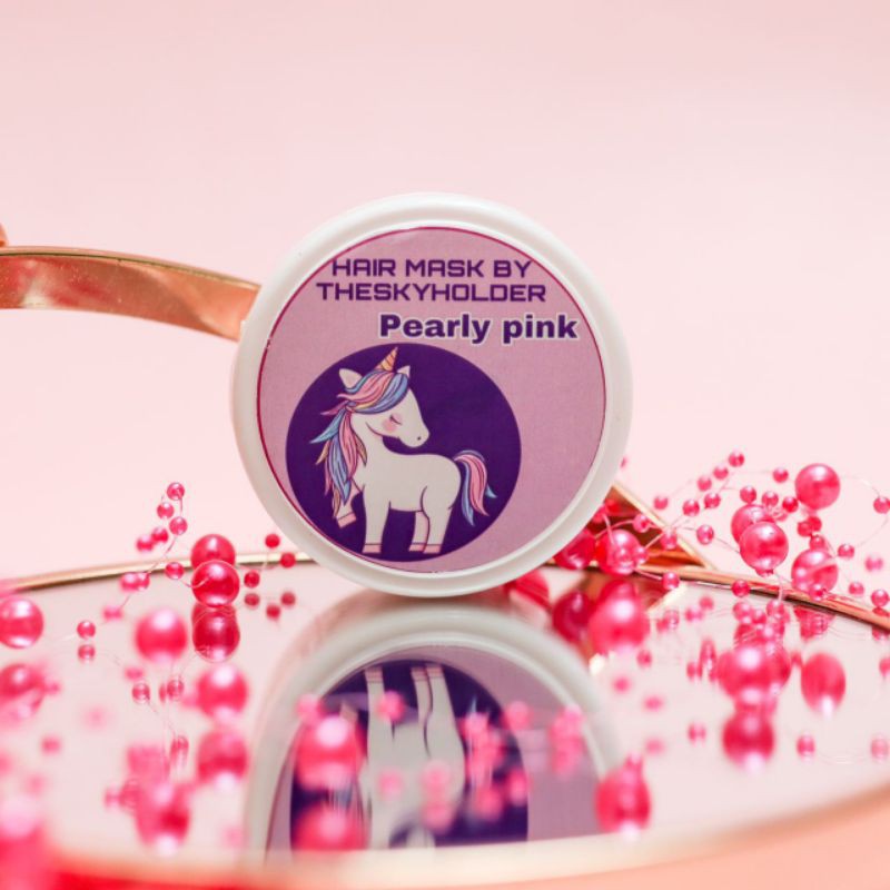 Hair mask by theskyholder Pearly Pink