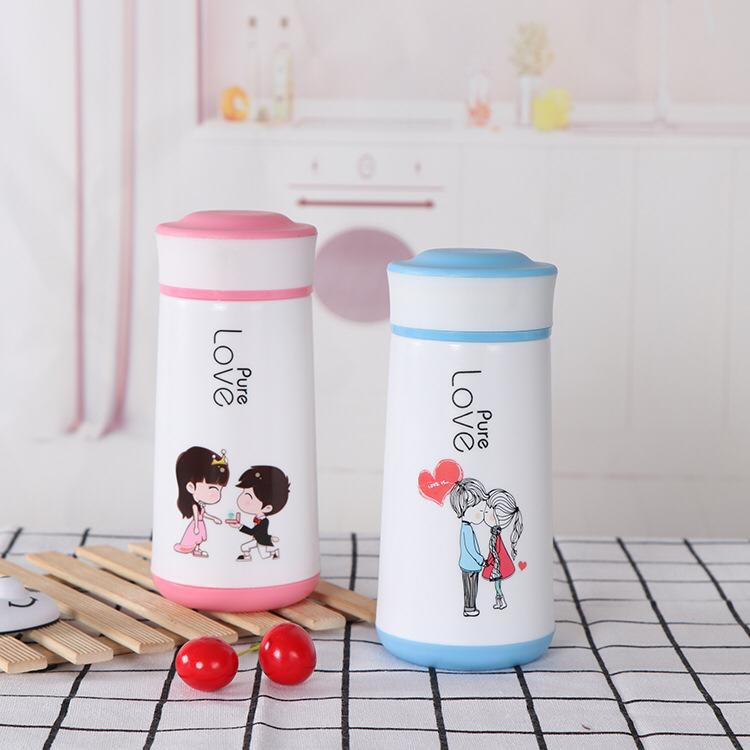 Botol Minum Unik Cantik Edisi Couple - 350ml