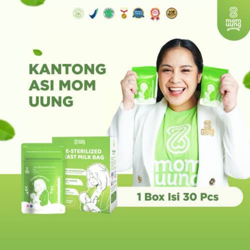 MAKASSAR! MOM UUNG PRE-STERILIZED BREAST MILK BAG 30PC - Kantong Asi