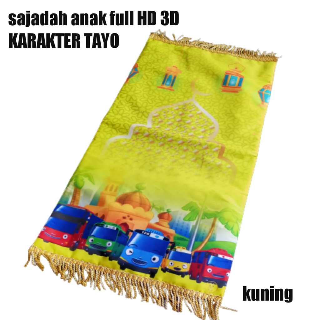 Sajadah Karakter Anak Tayo/Harga Grosir/Best Seller/Bisa COD