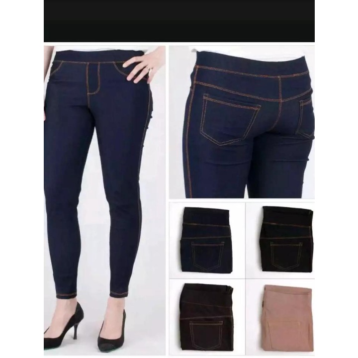 LEGGING JEANS WANITA/ LEGGING PANJANG/ LEGGING JEANS