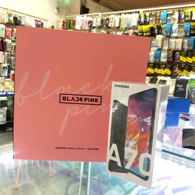 Samsung A70 with Acc Box BlackPink Limited Edition