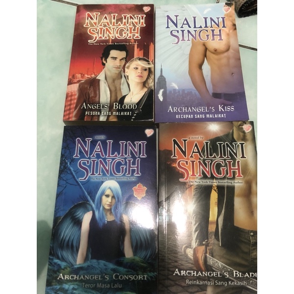 Novel Romantis Fantasi ArchAngel Series Guild Hunter