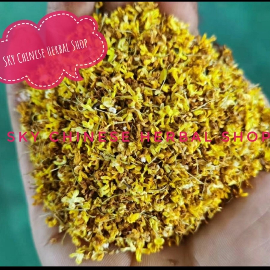 

Sweet Osmanthus Organic Flower Tea / Gui Hua / Teh Bunga Zaitun Olive - 10 gram