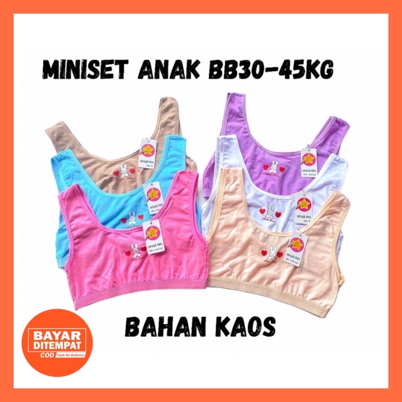 Miniset Remaja SD SMP Kutang Beha BH Anak Perempuan 12 Th / Miniset Remaja Anak Cewek Bra Remaja