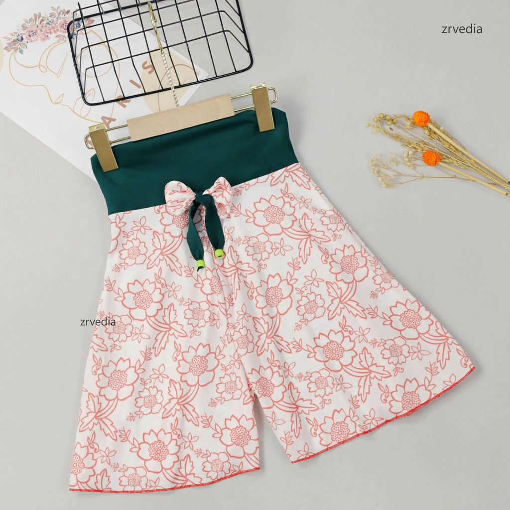 Rok Celana MOTIF Uk 6-7 Tahun / Celana Pendek Anak Perempuan Murah Model Celana Rok Grosir Adem