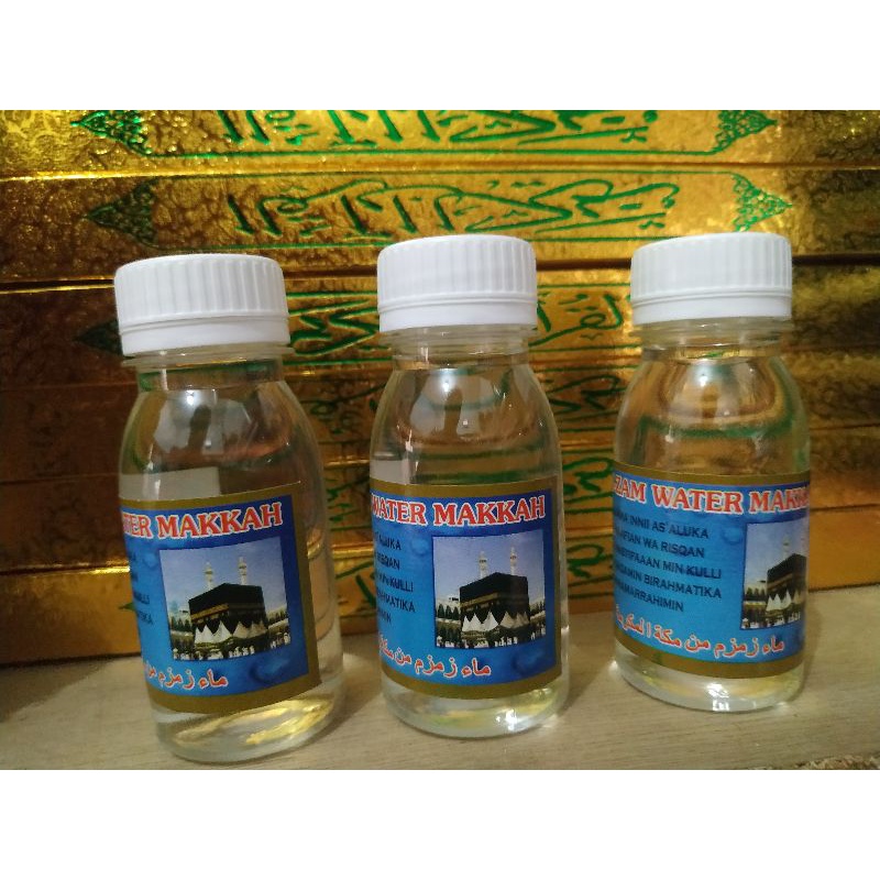 AIR ZAM ZAM ASLI 80 ML OLEH OLEH HAJI