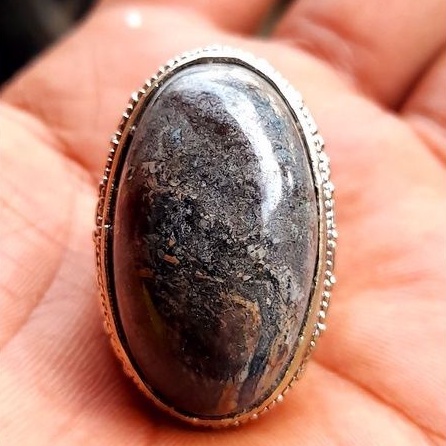 Batu Akik Pancawarna Motif Asli Murah