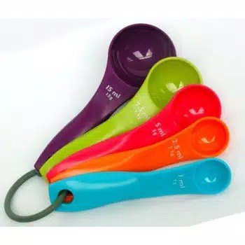 Sendok Takar Bumbu 5 in 1 - Sendok Takar - Measuring Spoon 1 set 5 sendok - Sendok Takar MPASI Bayi