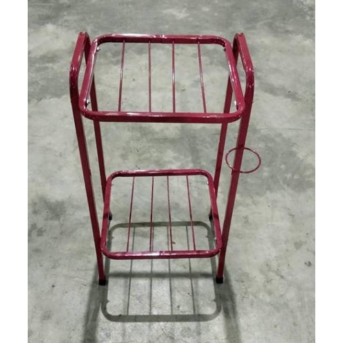 Terupdate.. ▶️  KAKI BESI DISPENSER 2 SUSUN RAK DISPENSER STAINLESS KAKI GALON SERBAGUNA RAK SUSUN A