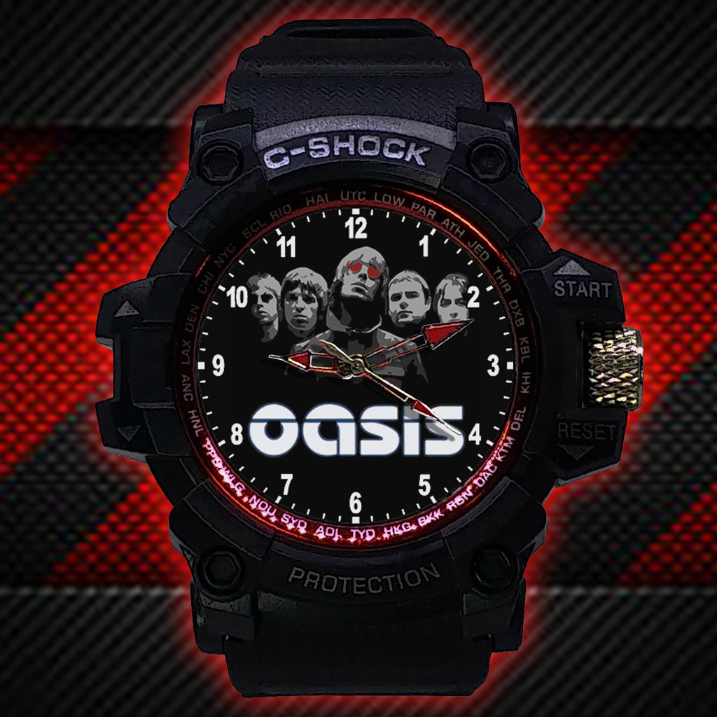 (ISTIMEWA BOSSQUE) JAM TANGAN OASIS LIST MERAH - EXCLUSIVE 1