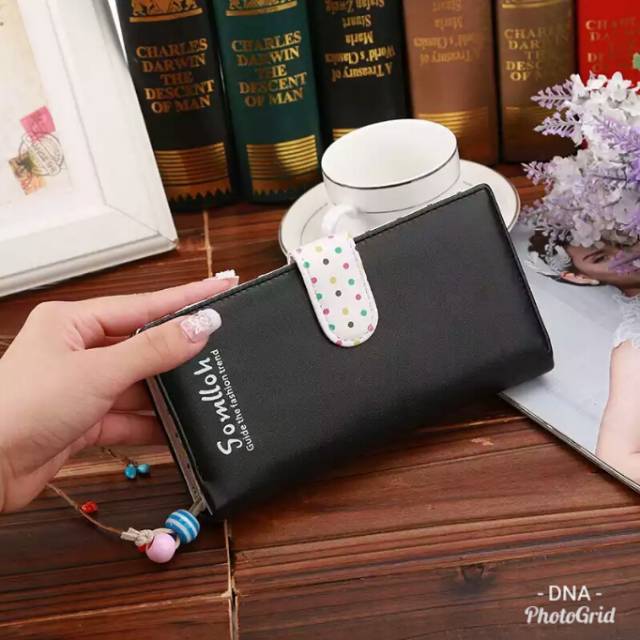 DOMPET RINKA DOLL A1 Promo Dompet Wanita Lucu Elegan Bahan Taiga Ukuran 19x9| MORYMONY DOMPET NONAME