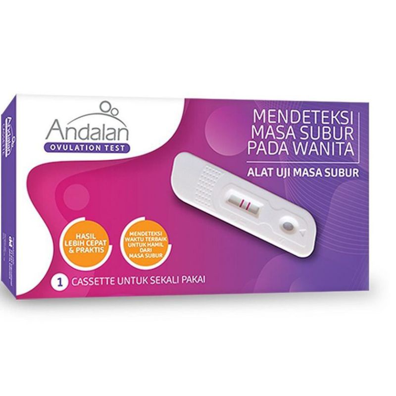 Tes Kesuburan Andalan Ovulation test / Kesuburan Wanita Fertility / Alat Uji masa subur Andalan