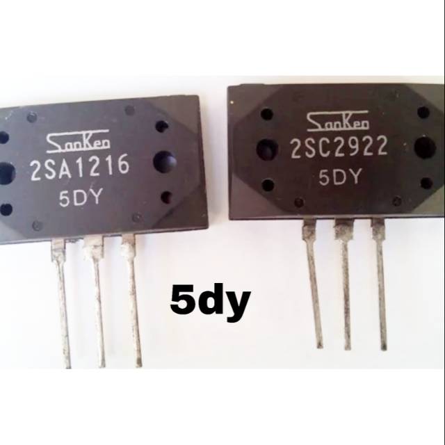 SANKEN 5DY 1 SET ORI. 2SA1216 &amp; 2SC2922