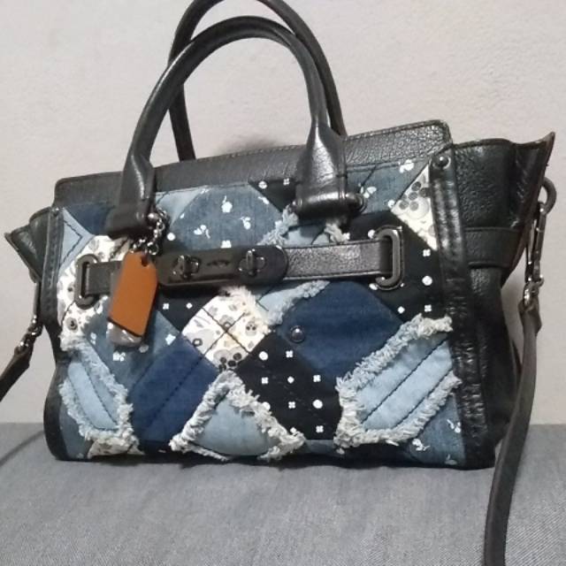 Coach swagger denim prelove