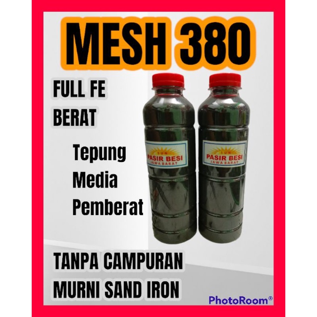 1 Kg PASIR BESI MESH# 160 dan MESH #380