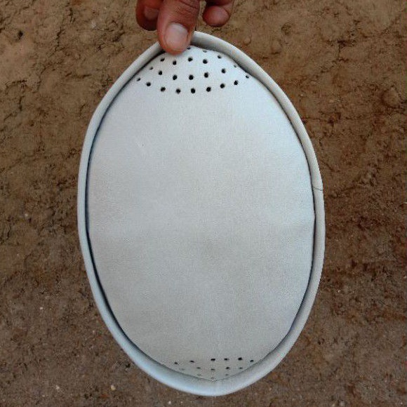 Peci Jawara Songkok Kulit Domba Warna Merah/Peci Songkok/Peci Kulit/Peci Betawi - Luigi Leather