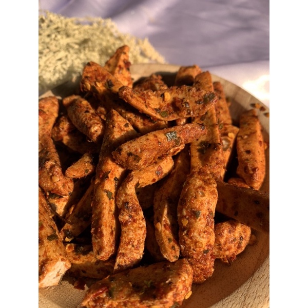 

De'mimilsnack varian basreng pedas daun jeruk 65g