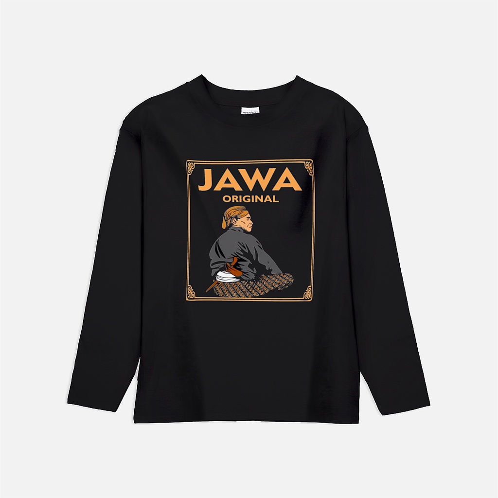 Premium Long Sleeve Shirt Kaos Jawa Kaos Bahasa Jawa Original Jawa Tshirt