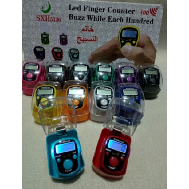 tasbih digital lampu led