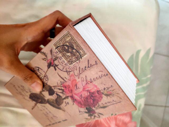 Brankas Model Buku Novel / Safety Box / Security Dictionary Model Rose