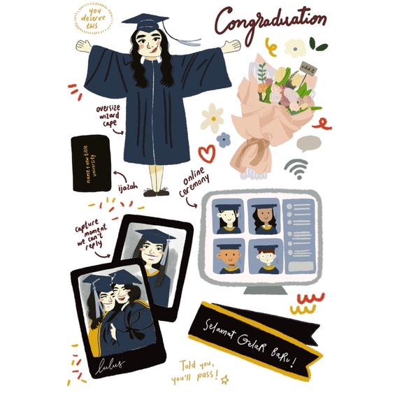 

sticker wisuda