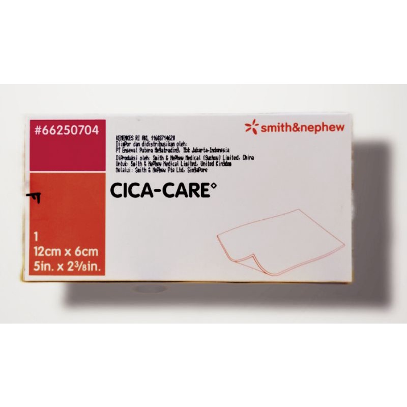 Cica Care Silicon Gel 12x6 cm Untuk keloid