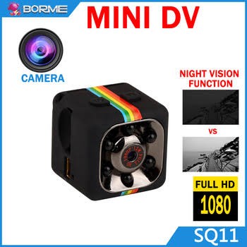 spy kamera mini dv SQ11 drone 1080P with Night Vision