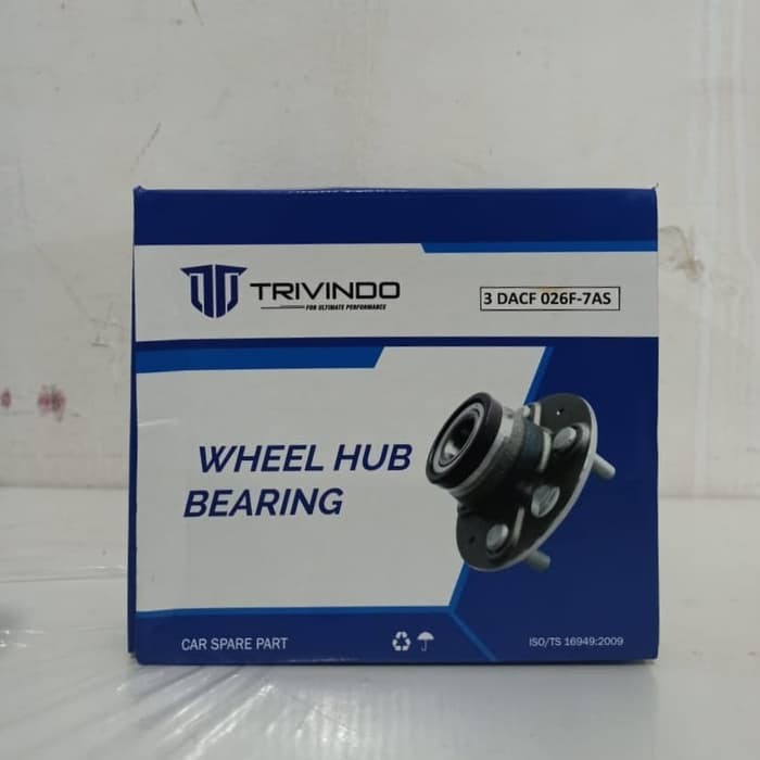 Wheel hub nap roda belakang Altis ABS 3 DACF 026F-7AS Merk Trivindo