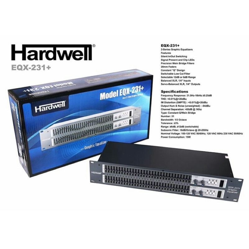 equaliser hardwell 231 plus . eq hardwell 231 + . equaliser hardwell 231