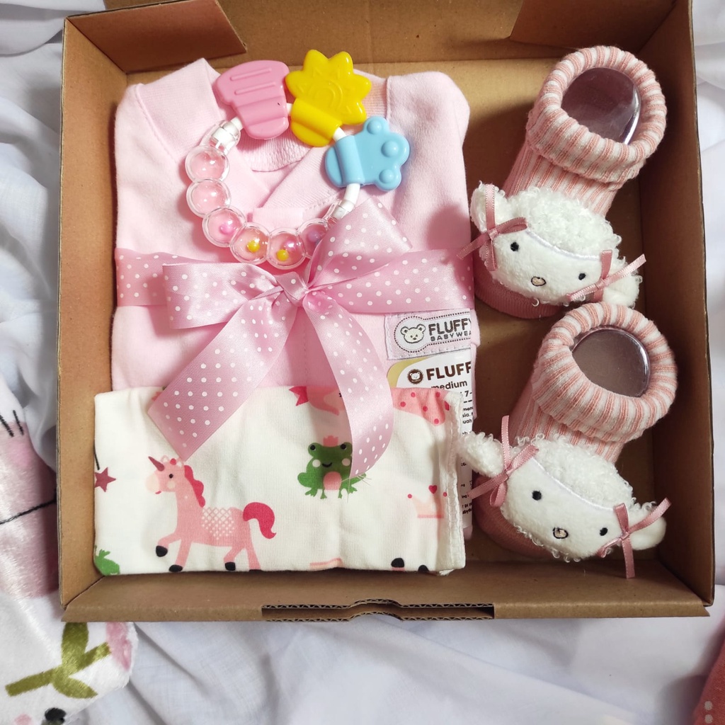 Hampers Parcel Paket Gift Set Kado Hadiah Newborn Baby Bayi Lahiran Box