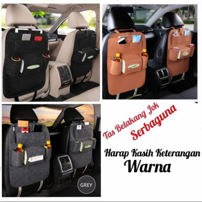 Tas Belakang Jok Serbaguna Mobil RUSH Universal