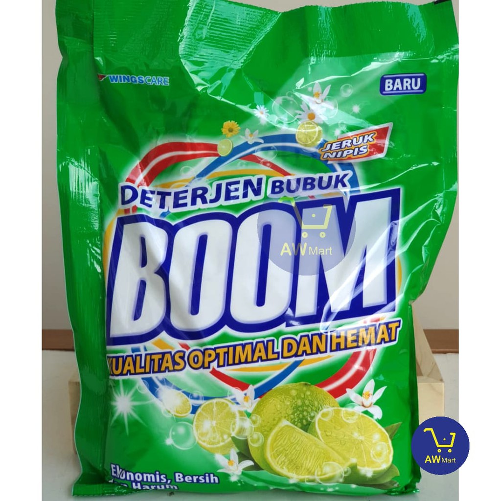 Boom Detergent 315 gr (Dari Pabrik Langsung!!) Sabun Boom Deterjen Bubuk