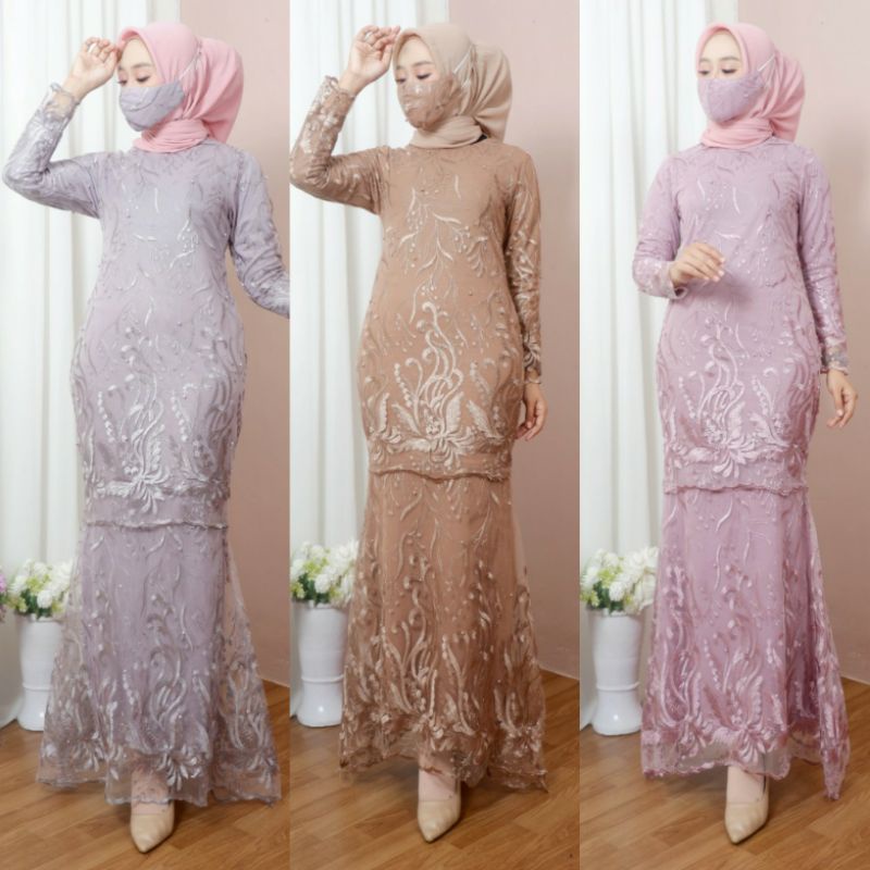 GAMIS DUYUNG TERBARU // SERAGAMAN PESTA //By.NOVIE KEBAYA