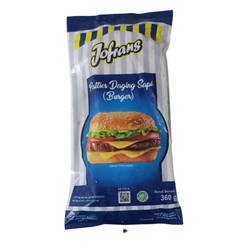 Jofrans Patties Sapi Burger 360 gr