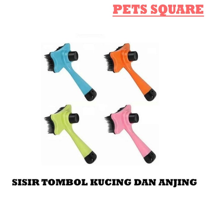 A201Af Sisir Tombol Kucing Dan Anjing Fsd201D  Shopee Indonesia