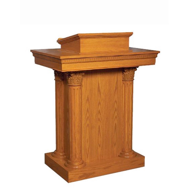 Mimbar Gereja Minimalis Kayu Jati