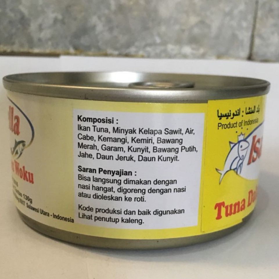 Isabella Ikan Tuna dalam kaleng 180 gr